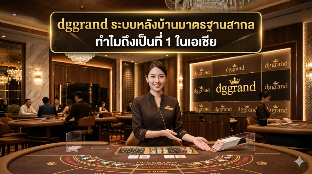 dggrand ระบบหลังบ้านมาตรฐานสากล ทำไมถึงเป็นที่ 1 ในเอเชีย ปี 2026